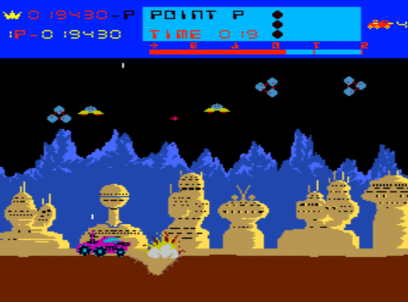 Moon Patrol Unknown Territories