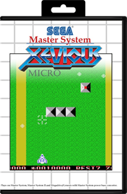 The Micro Xevious - Fanart - Box - Front Image