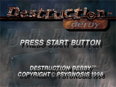 Destruction Derby - Screenshot - Game Title Image