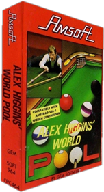 Alex Higgins' World Pool - Box - 3D Image