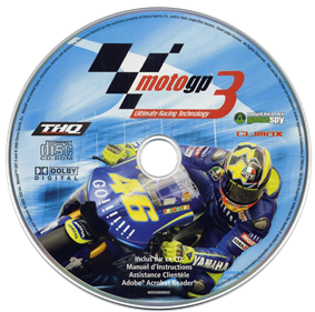 MotoGP 3: Ultimate Racing Technology - Disc Image