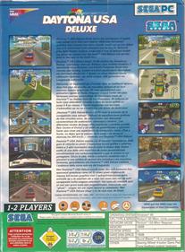 Daytona USA Deluxe - Box - Back Image