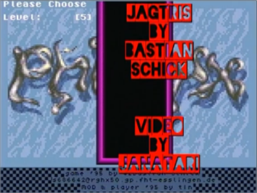 JagTris - Screenshot - Game Title Image