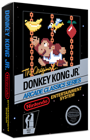 Donkey Kong Jr. - Box - 3D Image