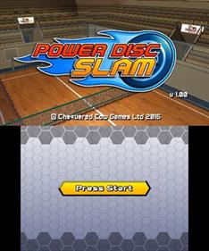 Power Disc Slam - Screenshot - Game Title Image