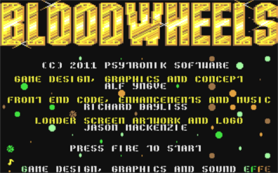 Bloodwheels - Screenshot - Game Title Image