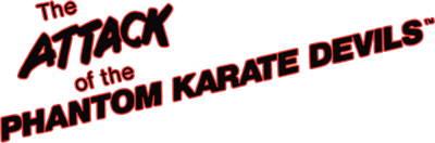 The Attack of the Phantom Karate Devils - Clear Logo Image