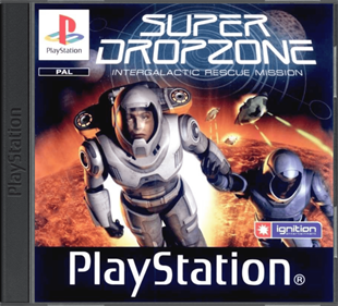 Super Dropzone: Intergalactic Rescue Mission - Box - Front - Reconstructed Image