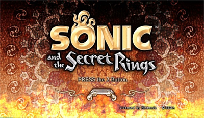 Sonic and the Secret Rings - Screenshot - Game Title Image