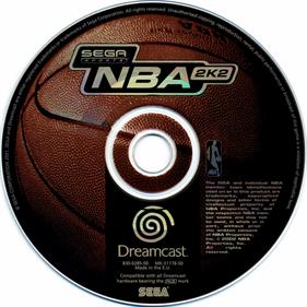 NBA 2K2 - Disc Image