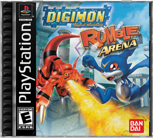 Digimon Rumble Arena - Box - Front - Reconstructed Image