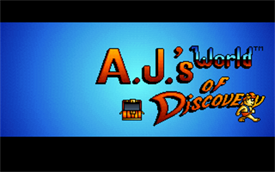 A.J.'s World of Discovery - Screenshot - Game Title Image