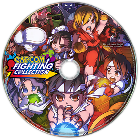 Capcom Fighting Collection - Fanart - Disc Image