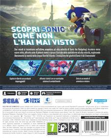 Sonic Frontiers - Box - Back Image