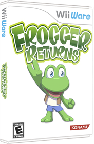 Frogger Returns - Box - 3D Image