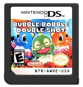 Bubble Bobble: Double Shot - Fanart - Cart - Front Image