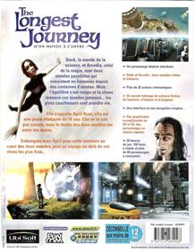 The Longest Journey - Box - Back Image