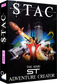 STAC: The Atari ST Adventure Creator - Box - 3D Image