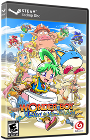 Wonder Boy: Asha in Monster World - Box - 3D Image