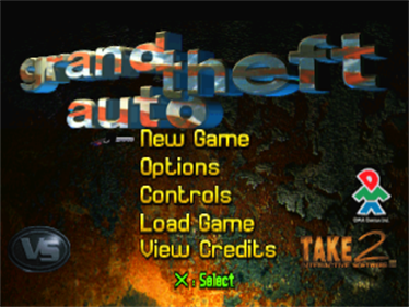 Grand Theft Auto - Screenshot - Game Title Image