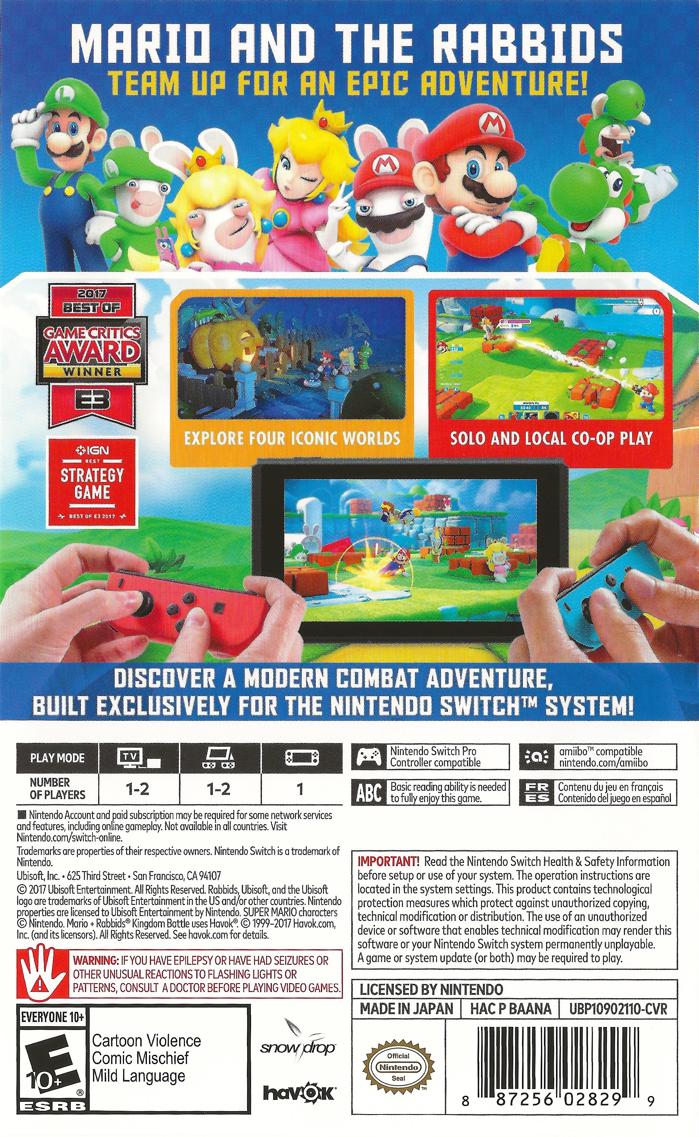 Nintendo Mario Rabbids Download - Colaboratory