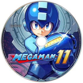 Mega Man 11 - Fanart - Disc Image