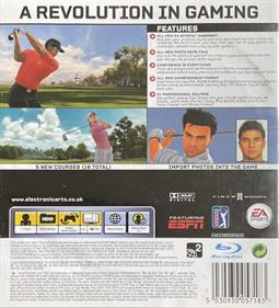 Tiger Woods PGA Tour 08 - Box - Back Image