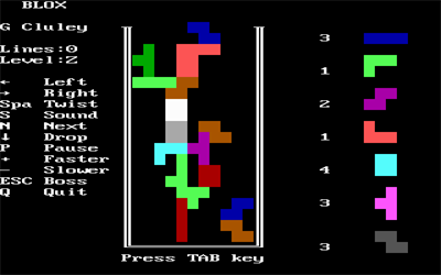 Blox - Screenshot - Game Over Image