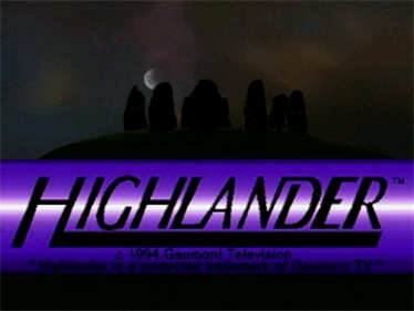 Highlander: The Last of the MacLeods - Screenshot - Game Title Image