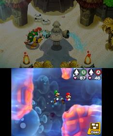Mario & Luigi: Bowser's Inside Story + Bowser Jr's Journey - Screenshot - Gameplay Image