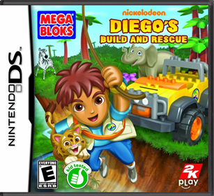 Mega Bloks: Diego's Search and Rescue - Box - Front - Reconstructed Image