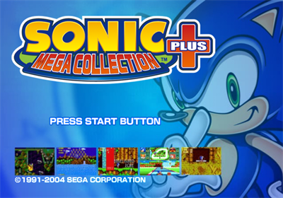 Sonic Mega Collection Plus - Screenshot - Game Title Image