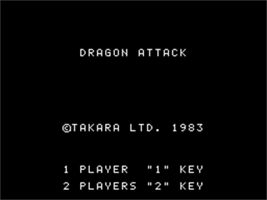 Dragon Attack - Screenshot - Game Title Image