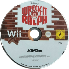 Wreck-It Ralph - Disc Image