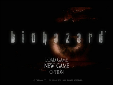 Resident Evil - Screenshot - Game Title Image