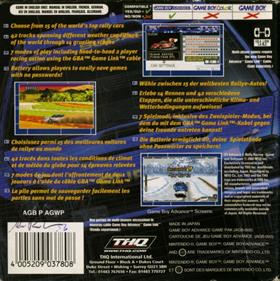 GT Advance 2: Rally Racing - Box - Back Image