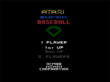 Super Baseball - Screenshot - Game Title Image