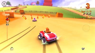 Garfield Kart - Screenshot - Gameplay Image