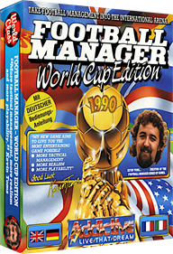 Football Manager: World Cup Edition 1990 - Box - 3D Image