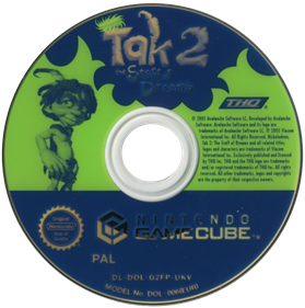 Tak 2: The Staff of Dreams - Disc Image