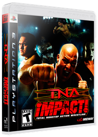 TNA iMPACT!: Total Nonstop Action Wrestling - Box - 3D Image