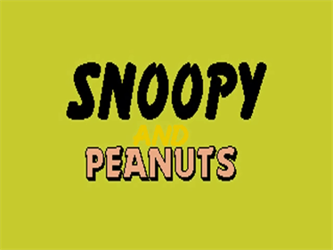 Snoopy: The Cool Computer Game - Screenshot - Game Title Image