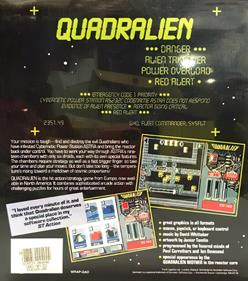 Quadralien - Box - Back Image