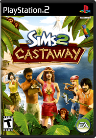 The Sims 2: Castaway - Box - Front - Reconstructed Image