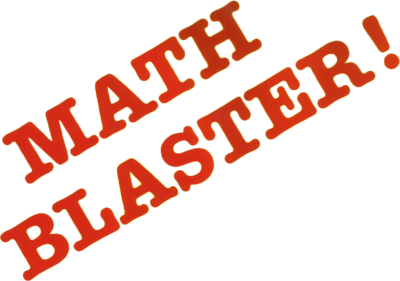 Math Blaster! - Clear Logo Image