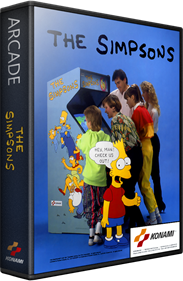The Simpsons  - Box - 3D Image