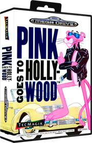 Pink Goes to Hollywood - Box - 3D Image