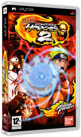 Naruto: Ultimate Ninja Heroes 2: The Phantom Fortress - Box - 3D Image