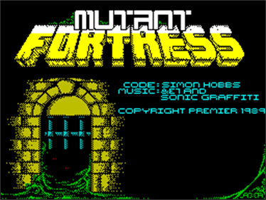 Mutant Fortress - Screenshot - Game Title Image