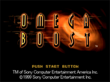 Omega Boost - Screenshot - Game Title Image